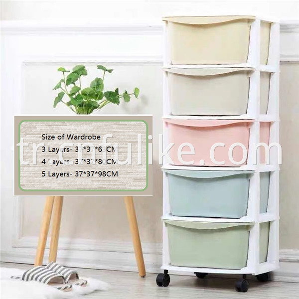 Plastic Drawers Organizer